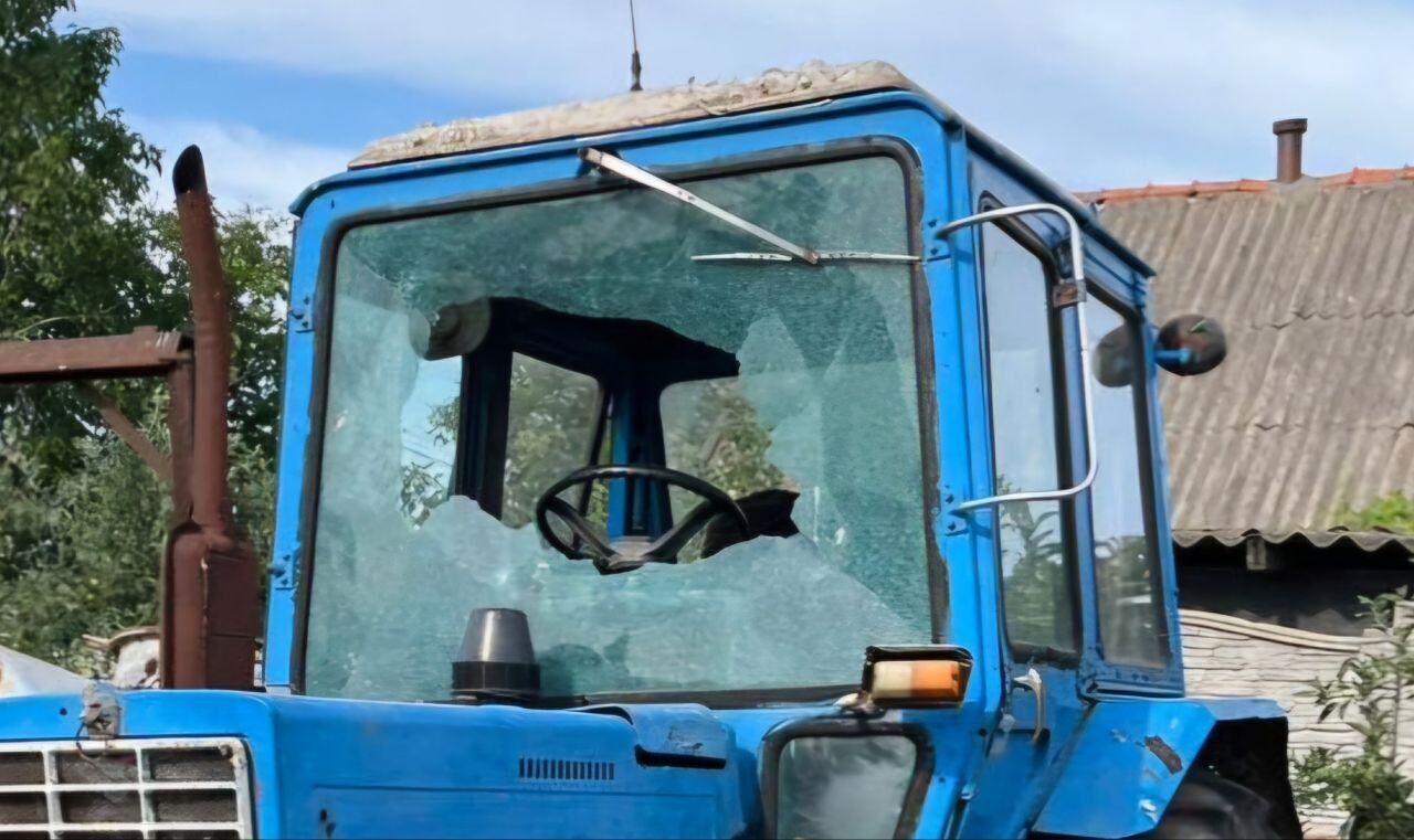 Russian troops attacked the Nikopol region with UAVs and artillery: wounded and destroyed. Photo