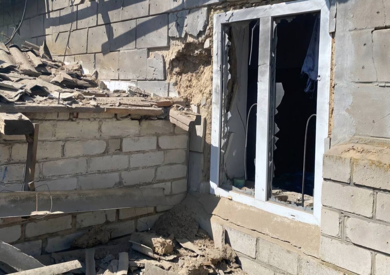 Russian troops attacked the Nikopol region with UAVs and artillery: wounded and destroyed. Photo