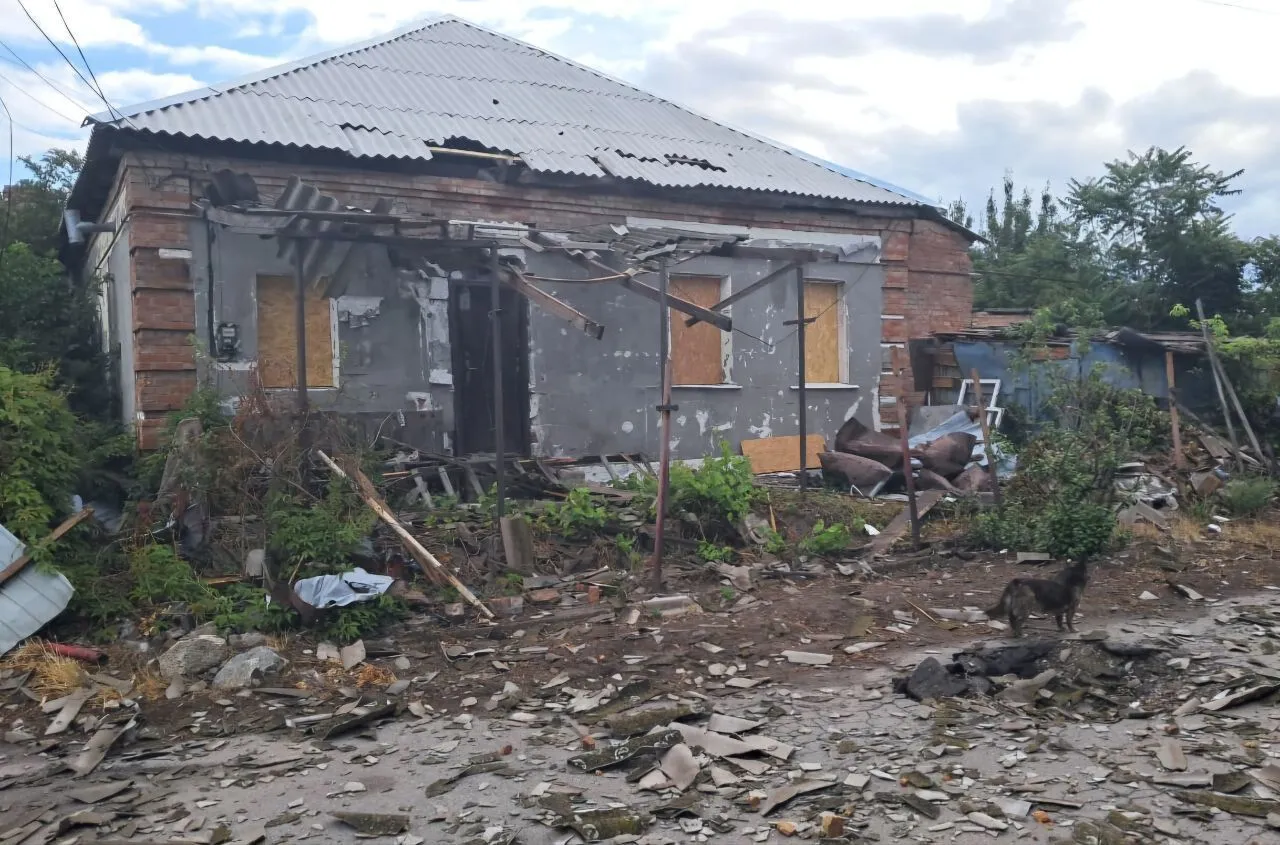 оккупанты ударили артиллерией и дронами-камикадзе по Никополю: повреждены частные дома. Фото