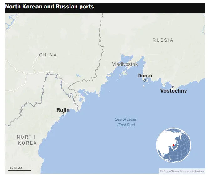 КНДР могла передати Росії 1,6 млн артилерійських снарядів – Washington Post dqxikeidqxiqqeant