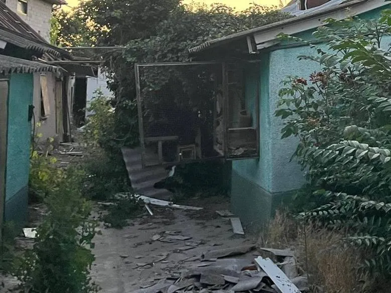 The occupiers hit the Dnepropetrovsk region with a kamikaze drone, and a fire broke out. Photo