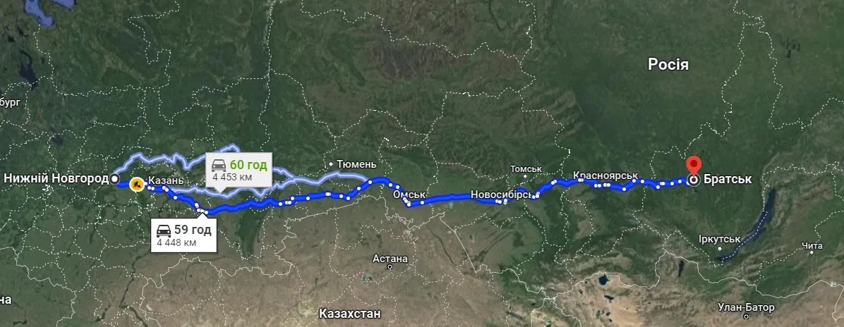 В Іркутській області РФ виникла масштабна пожежа на складі: приборкати полум’я не вдається. Відео