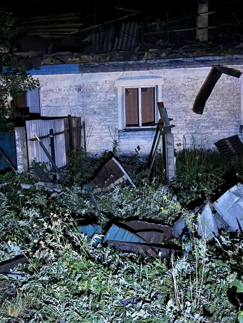 The occupiers struck a village near Selidov in the Donetsk region: six people were injured. Photo