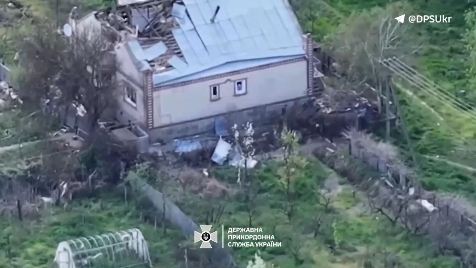 They attacked with FPV drones: the border guards attacked the enemy position in the south and destroyed the communications system. Video