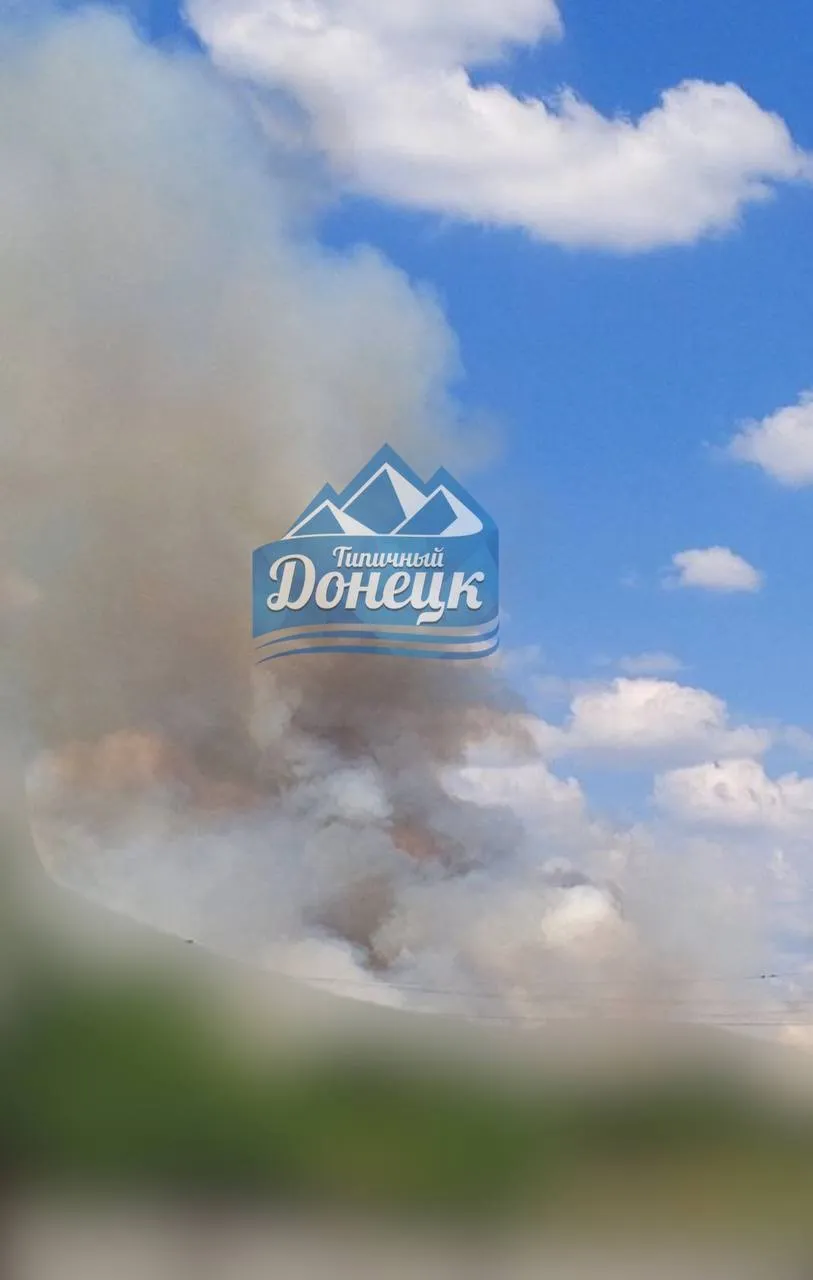 In occupied Makeyevka they reported an arrival: the invaders air defense could have come under attack.  Video