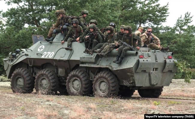 ПВК Вагнер тренирует белорусские войска у польской границы. 20 июля 2023 года