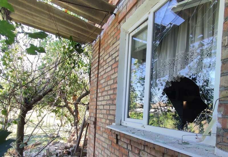 The occupiers shelled the Dnepropetrovsk region with artillery, killing a woman. Photo