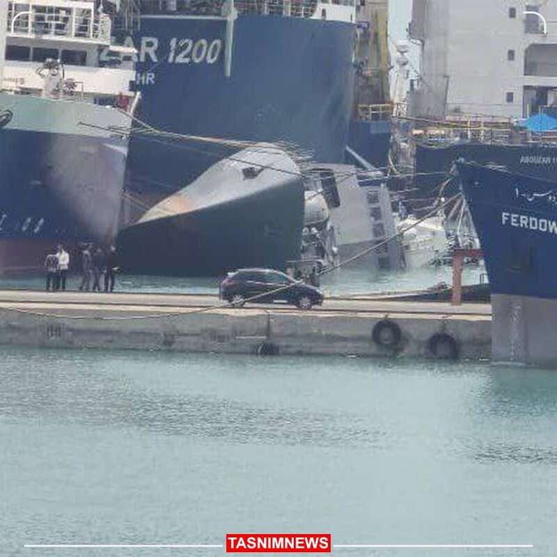 В Иране произошел "инцидент" с фрегатом Sahand, он почти затонул dqxikeidqxiqqeant