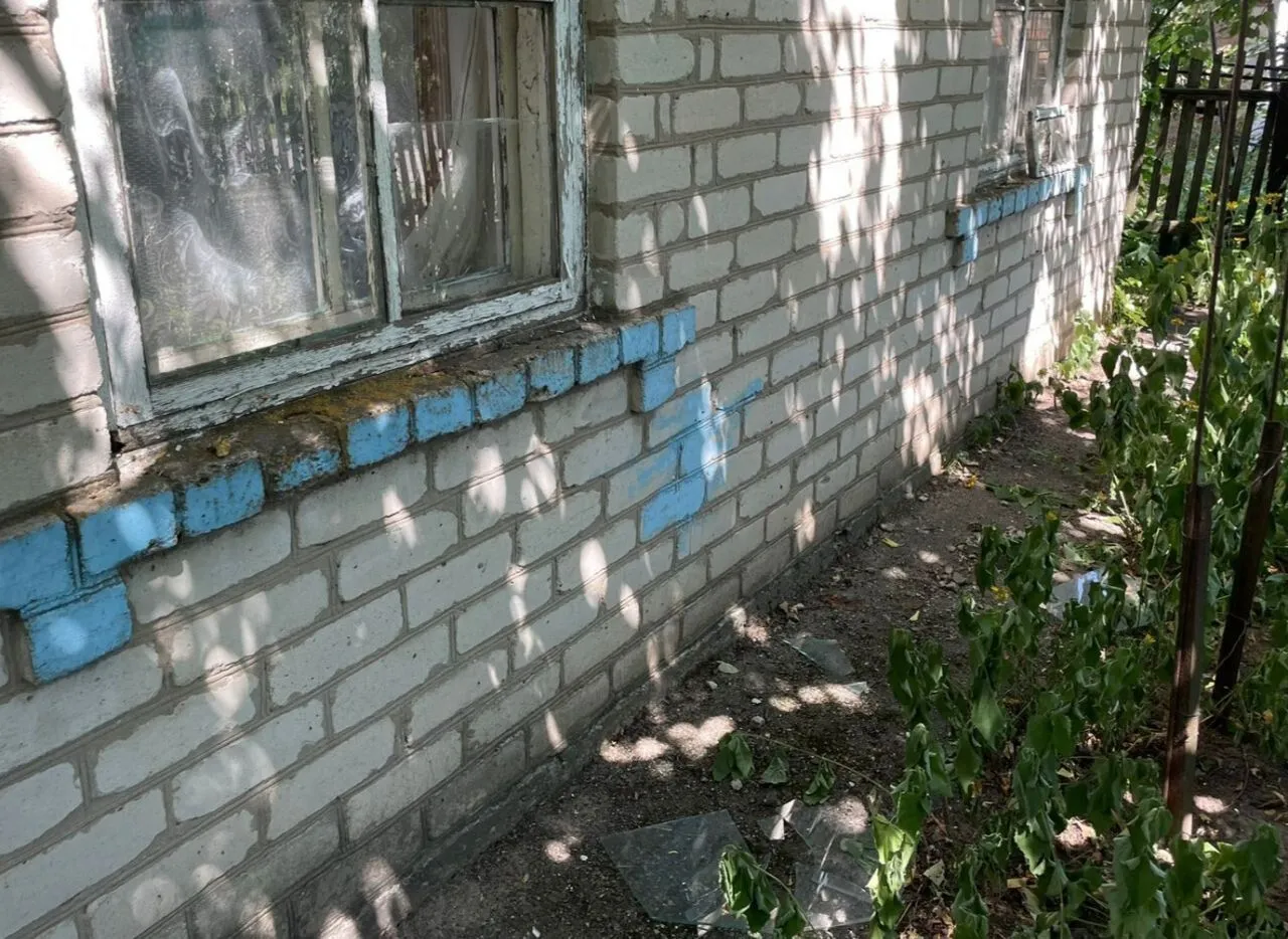 The occupants attacked the Dnepropetrovsk region with a drone, two people were injured. Photo