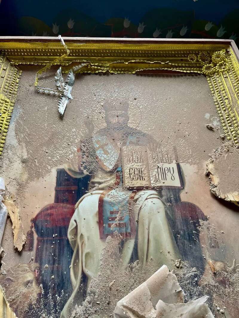 The occupiers destroyed a 110-year-old temple in the Donetsk region: what it looks like now. Photo dqxikeidqxiqqeant