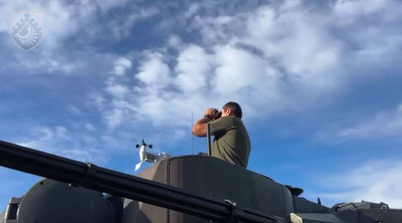 Protecting the sky: the Ukrainian Armed Forces showed how German Gepards hunt for enemy drones in Ukraine. Video dqxikeidqxitkant