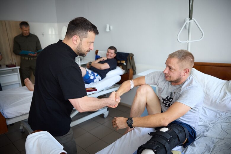 раненые военнослужащие