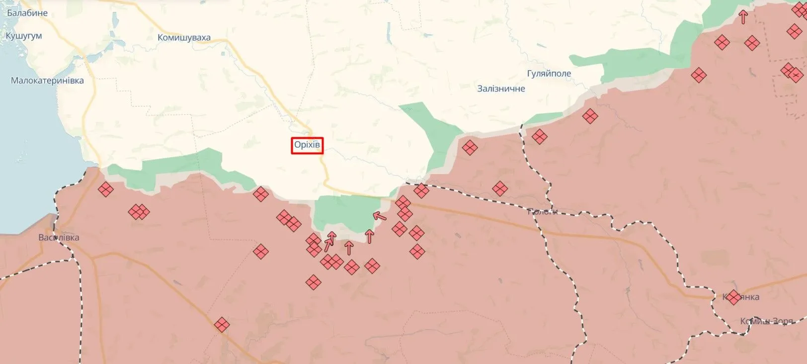 The enemy continues active offensive operations: the General Staff named the hottest directions