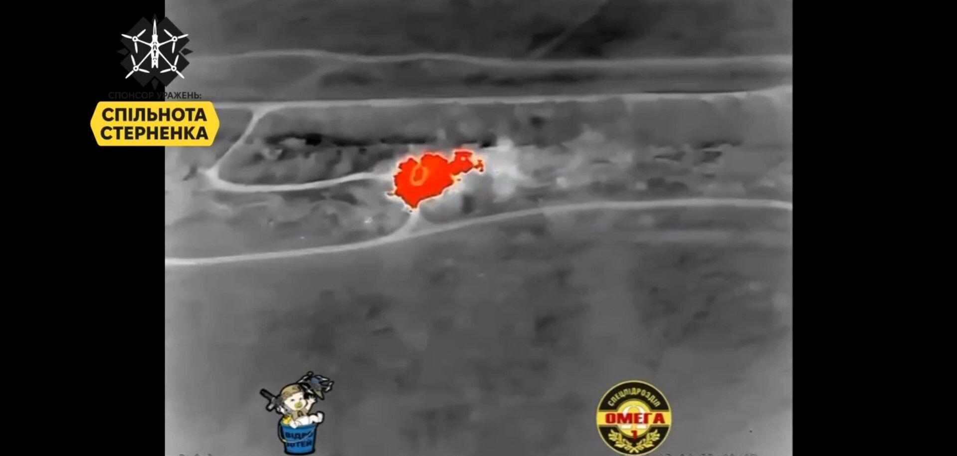 Ukrainian defenders destroyed a truck from the BK in the eastern direction. Video