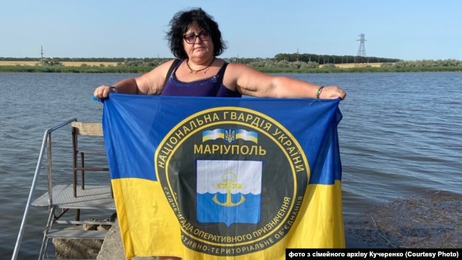 Лариса Кучеренко, фото до повномасштабного вторгнення РФ