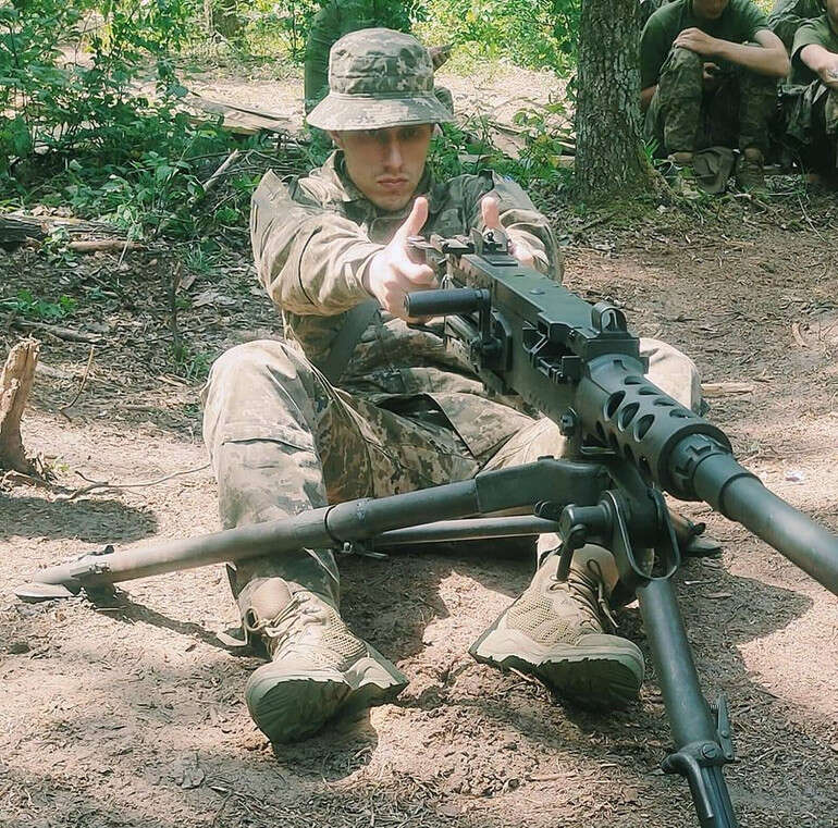 Актер Андрей Касьянов в армии