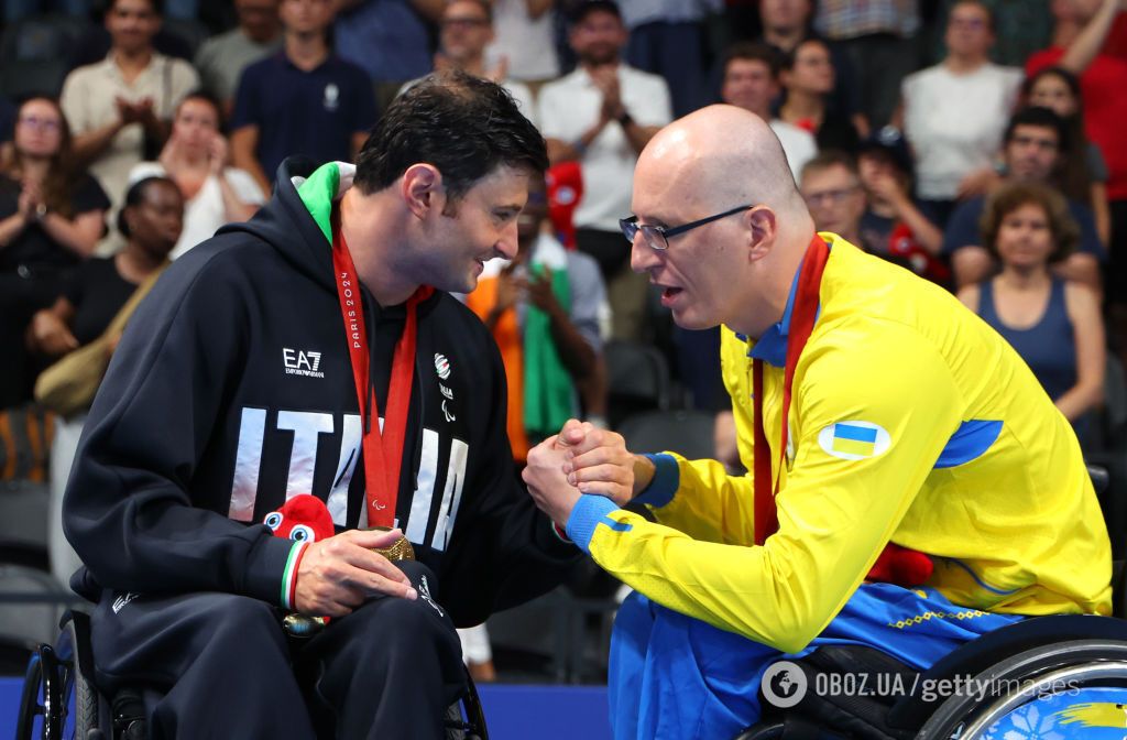 Плавець з Маріуполя відмовився від фото поряд із росіянином на нагородженні Паралімпіади-2024