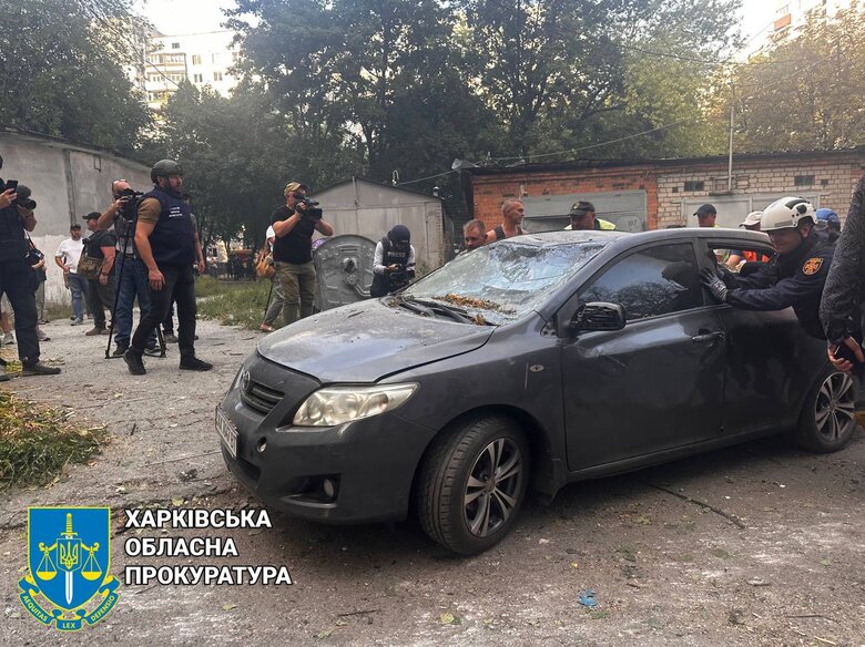 Росіяни атакували Харків п’ятьма КАБами з літака Су-34 з Бєлгородської області, - прокуратура