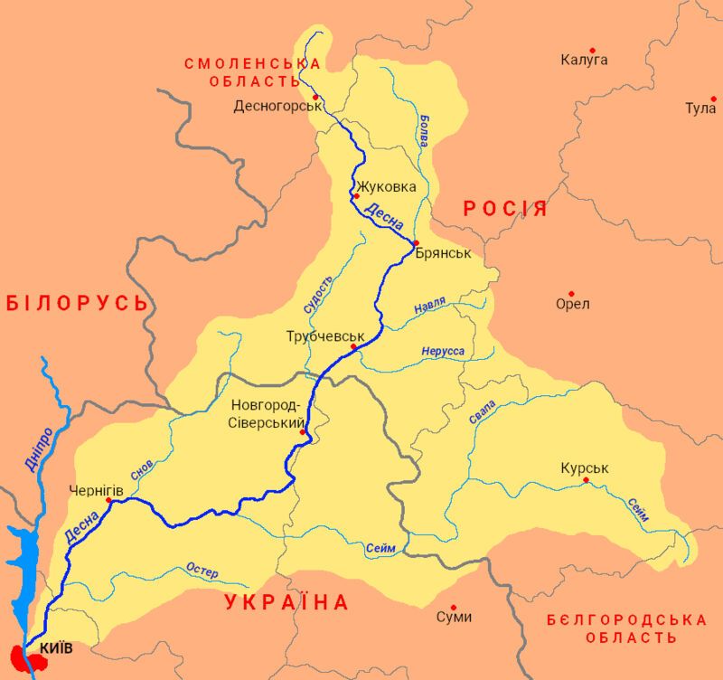 Забруднені води Десни дісталися Кладьківки на Чернігівщині, триває ліквідація наслідків – Мінзахисту довкілля dqxikeidqxiqqeant