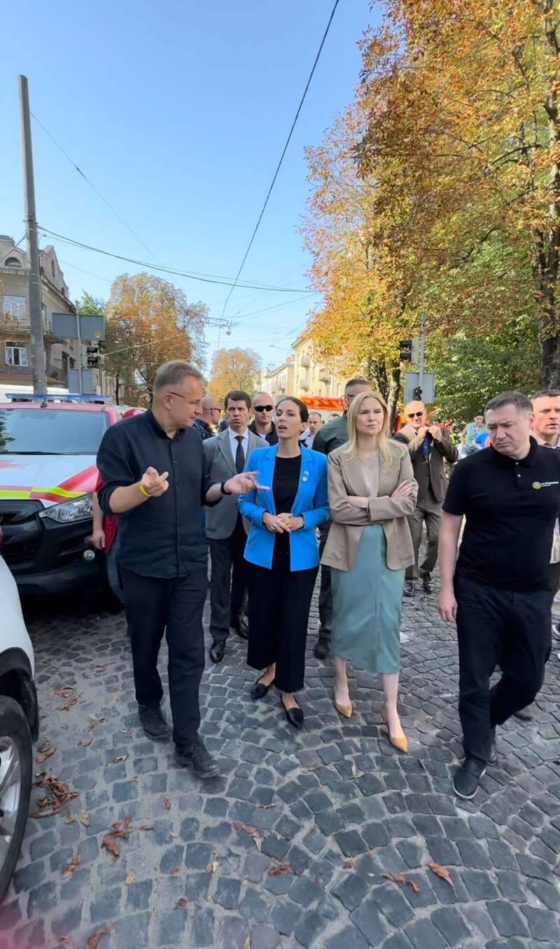 Спикер парламента Чехии прибыла во Львов в день ракетной атаки РФ dqxikeidqxitkant