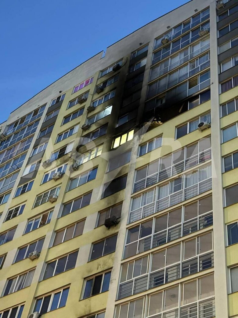 Дрон влучив у будинок у Раменському