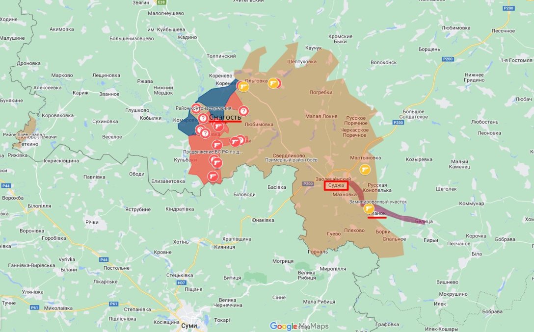 Прорыв в Курской области, карта, 12 сентября, Суджа, Радио Свобода dqxikeidqxiqxxant