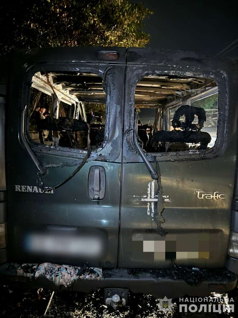 поліцейські спільно з сбу викрили чотирьох зловмисників, які на замовлення спецслужб рф підпалювали на одещині автомобілі військових