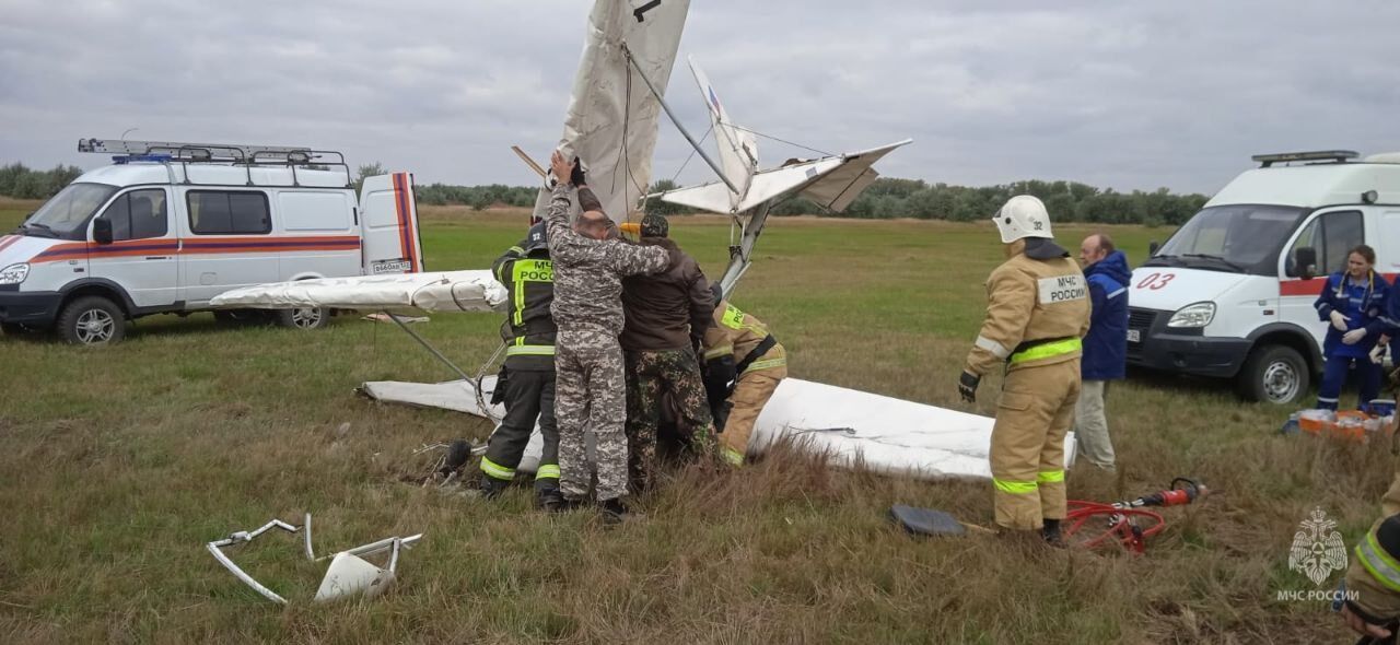 У Росії впав легкомоторний літак: пілот загинув dqxikeidqxiqqeant