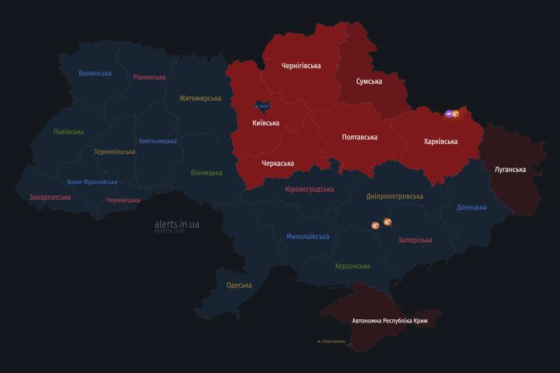 Україною шириться повітряна тривога: ворог запустив dqxikeidqxiqqeant