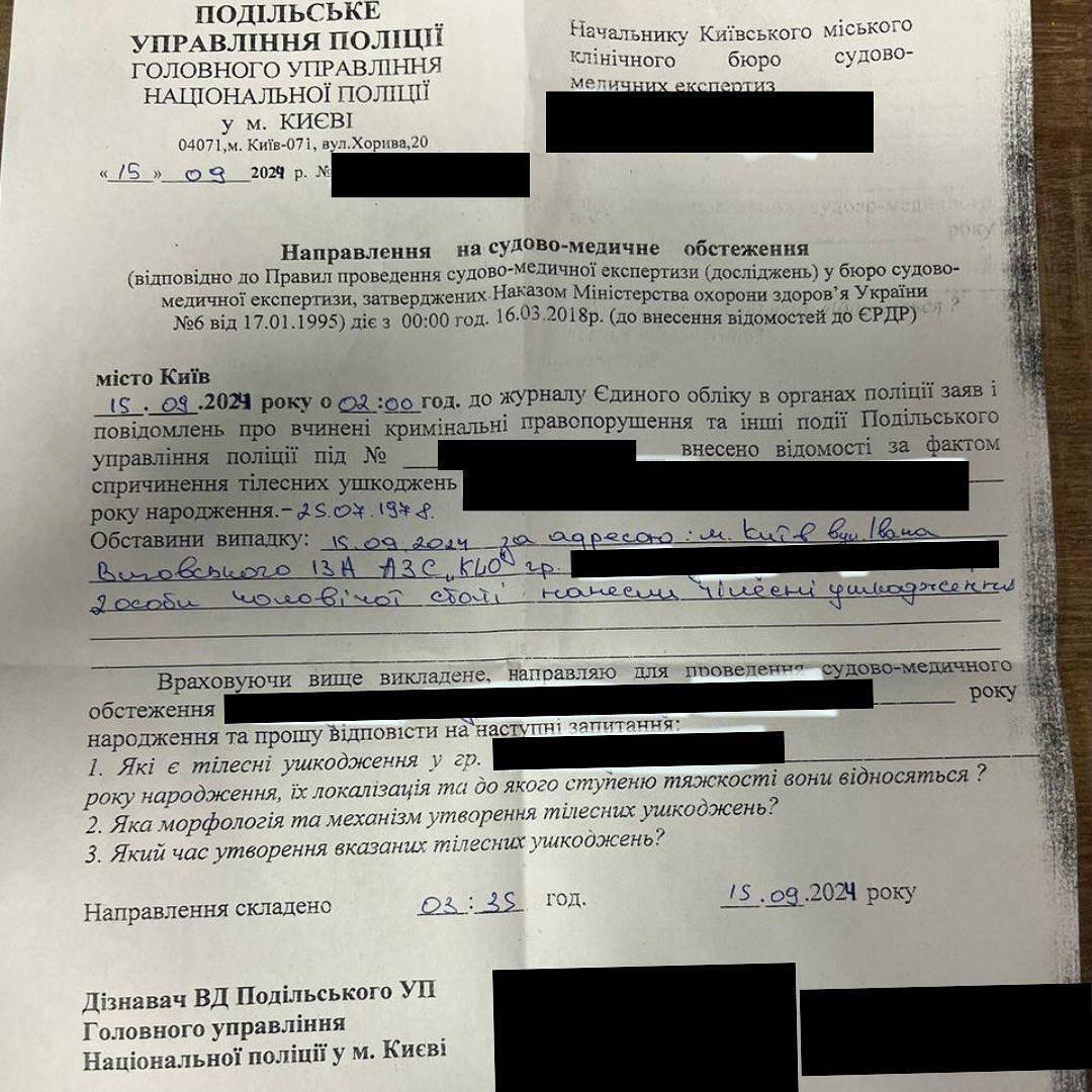 У Києві під час комендантської години двоє чоловіків напали на АЗК: нападників затримано. Відео dqxikeidqxiqqeant