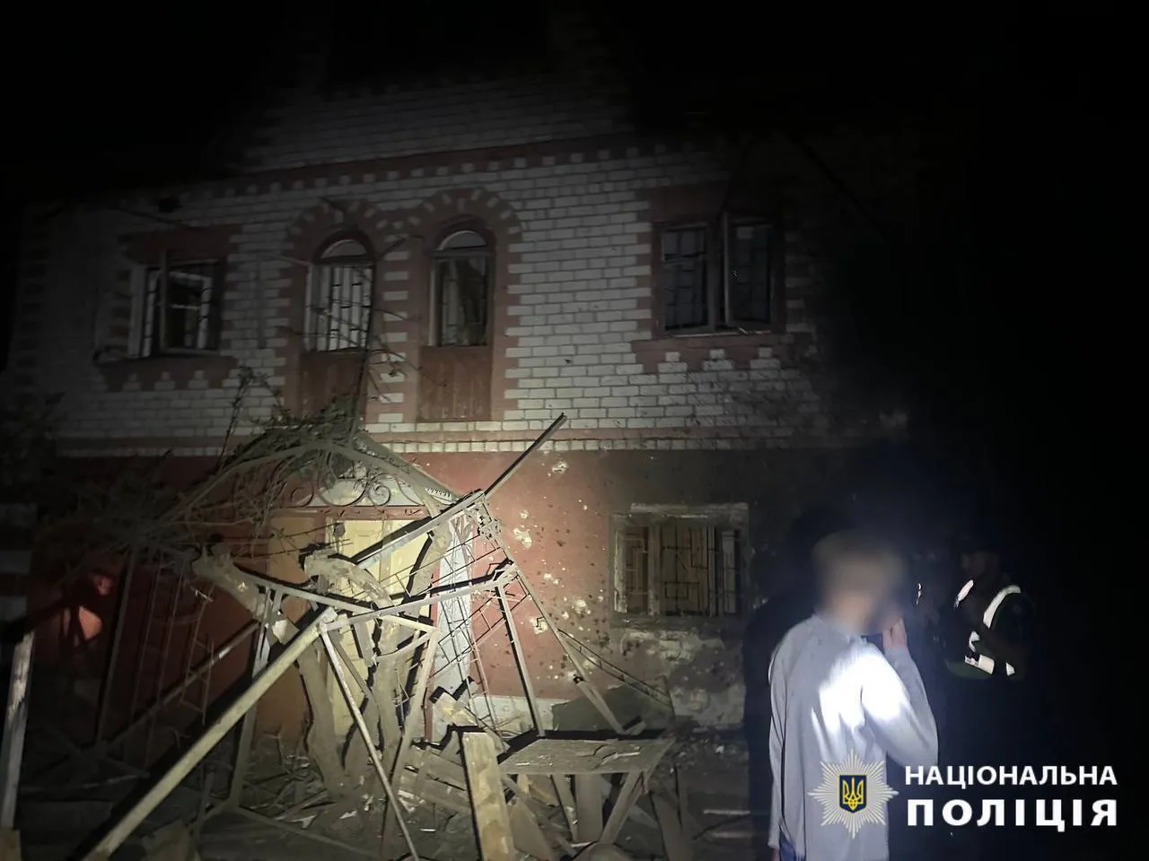 In the Kyiv region, houses were damaged and a woman was injured as a result of the enemy attack. Photo eiqehiqquiqdkant