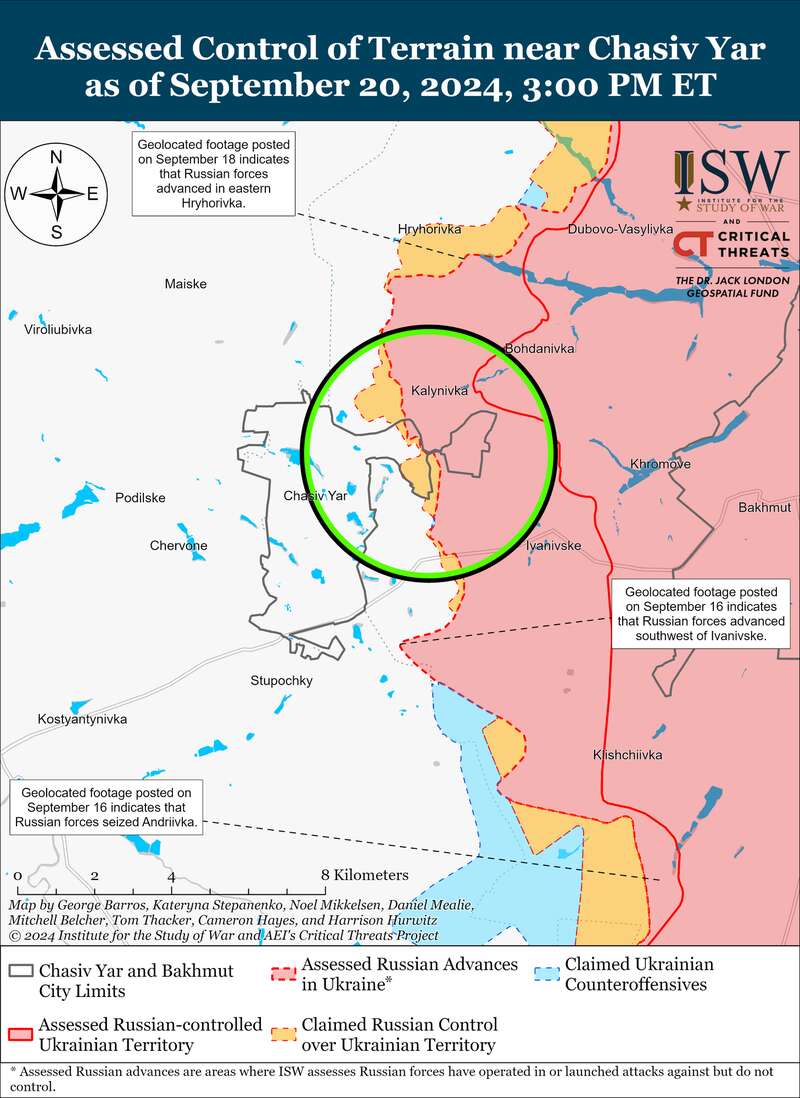 ISW: ВСУ продвинулись в Харьковской области, а российская армия – в Донбассе. Карта