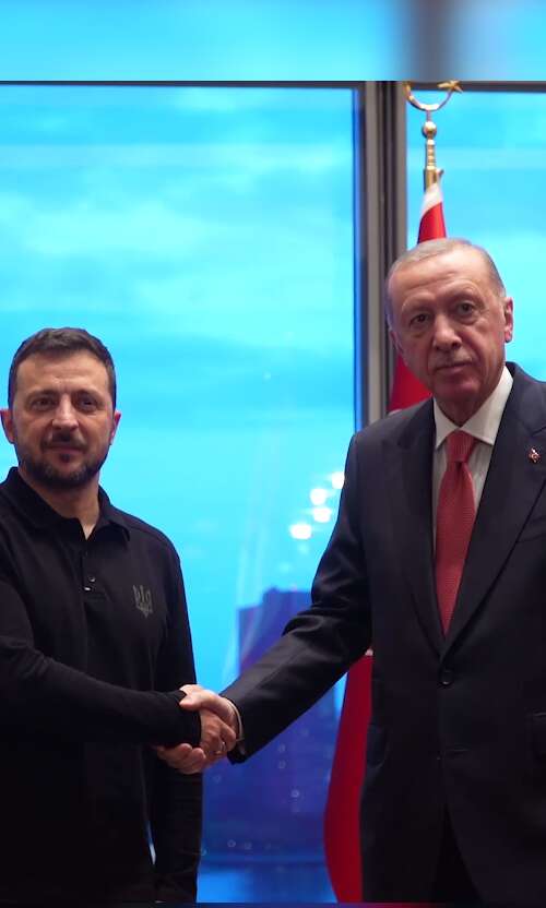 Discussed the Peace Formula: Zelensky held a meeting with Erdoğan and invited him to Ukraine. Video dqxikeidqxitkant