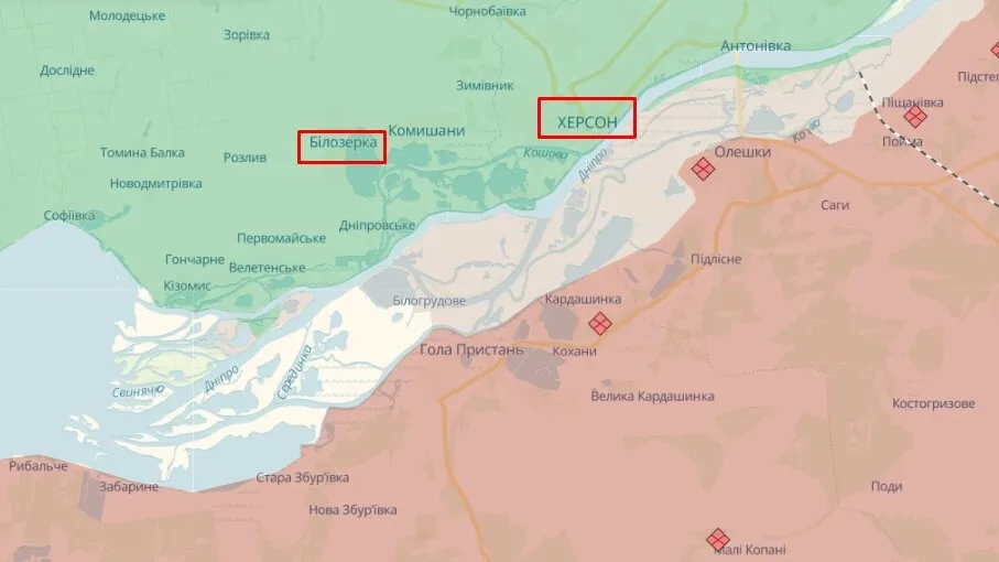 Occupants struck Kherson and the region, there are injured. Photo