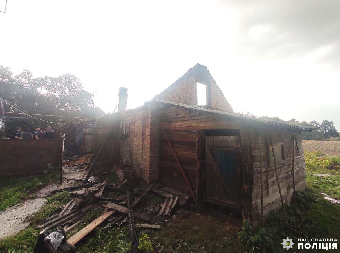 Родители были на работе: в Ровенской области в пожаре погиб 6-летний мальчик. Фото