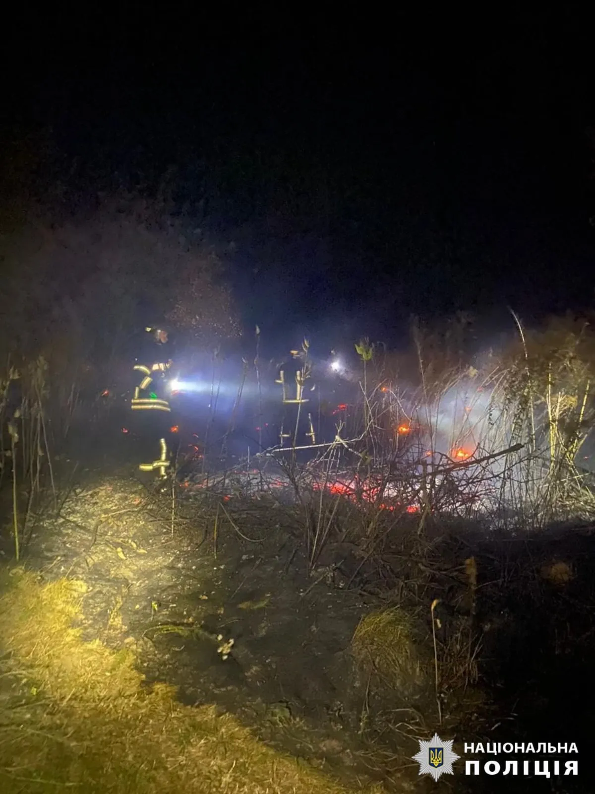 Debris from a UAV set a house on fire: consequences of the Russian attack on the Kyiv region. Photo eiqrdiqeeiqhzant