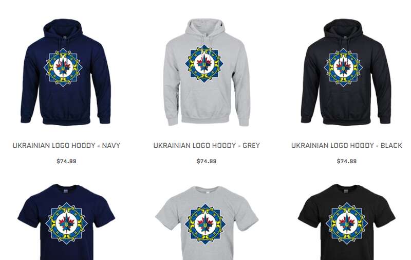 Клуб НХЛ сделал свой логотип с гербом Украины и в желто-голубых цветах. Фотофакт