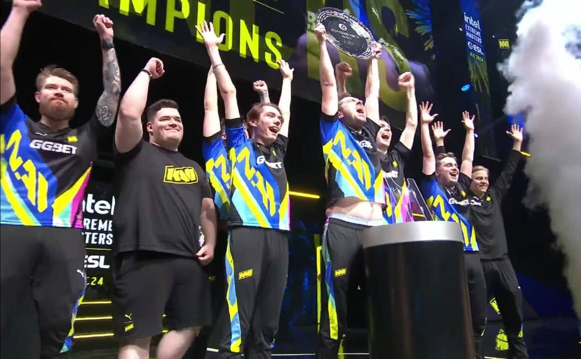 Українська команда NAVI перемогла в гранд-фіналі турніру IEM Rio-2024 в Counter Strike
