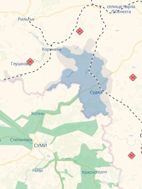 Операція в російській Курській області dqxikeidqxitkant