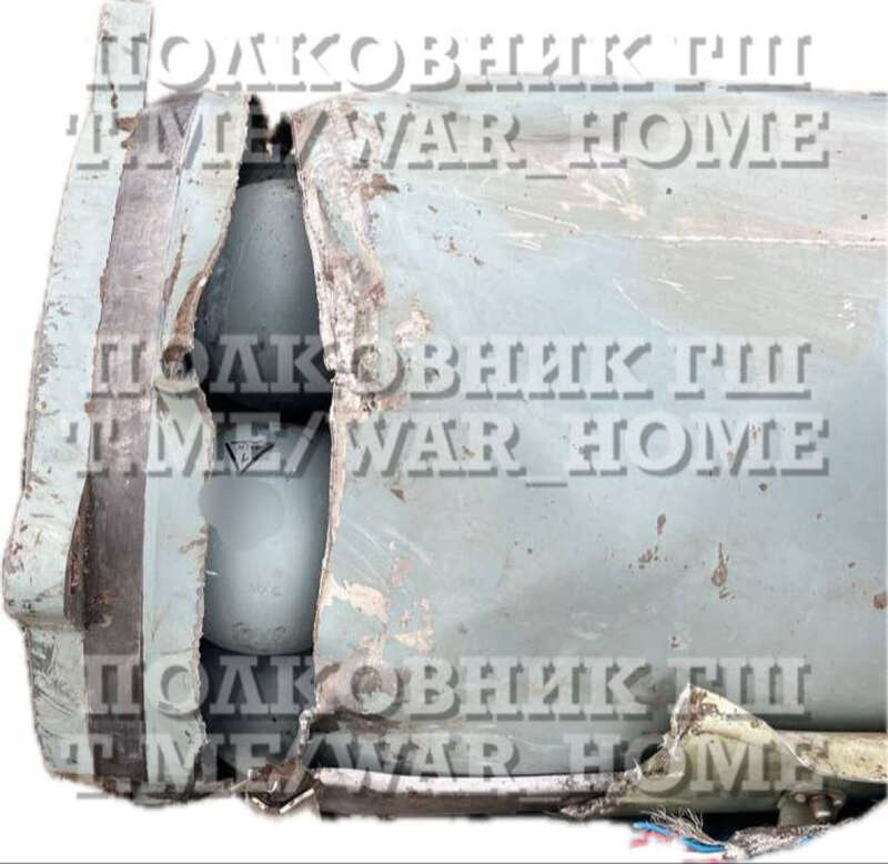 Ракета Х-69, сбитая украинскими силами ПВО во время атаки 19 октября dqxikeidqxiqqeant