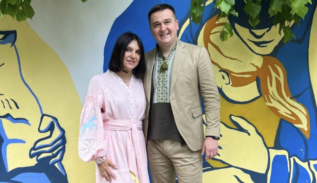 Александр Крупа с женой Екатериной (фото Татьяны Крупы)