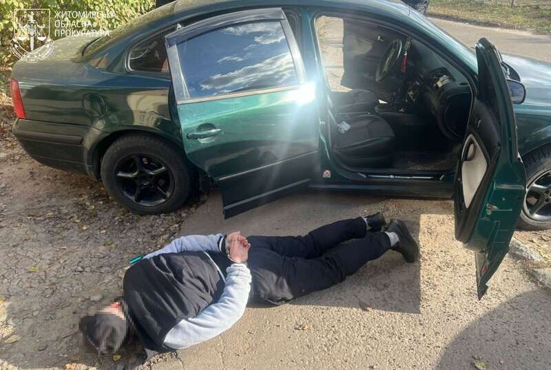 In Zhytomyr region, two men were detained dqxikeidqxitkant