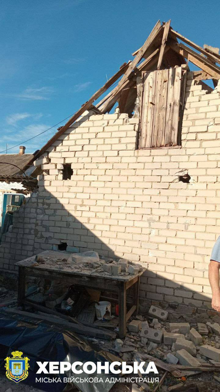 Россияне атаковали Херсонщину: один человек погиб, еще четверо пострадали. Фото