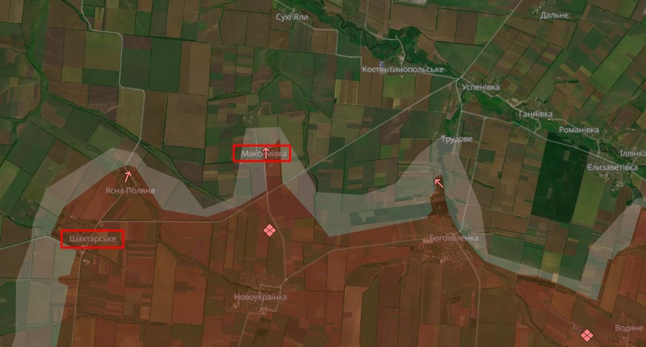 Russian Army occupied Kurakhivka and Shakhtarske in Donetsk region – updated map from DeepState