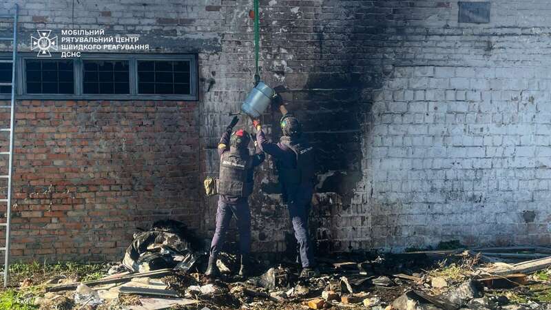 На Київщині на території промислової зони знайшли бойову частину  dqxikeidqxitkant