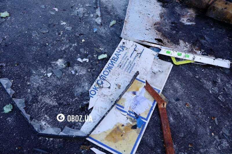 Over ten stores destroyed in the market: new data on the aftermath of the Russian strike on Kyiv. Photo report