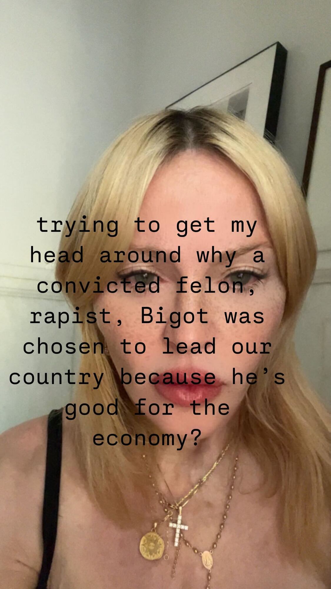 Мадонна публично унизила Трампа и обратилась к американцам с риторическим вопросом