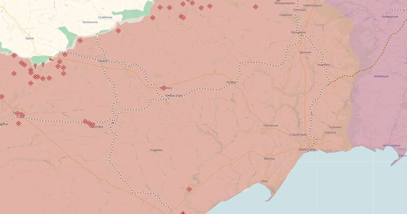 Occupants resumed transferring reserves through Mariupol towards Polohy: details emerged. Photo dqxikeidqxitkant