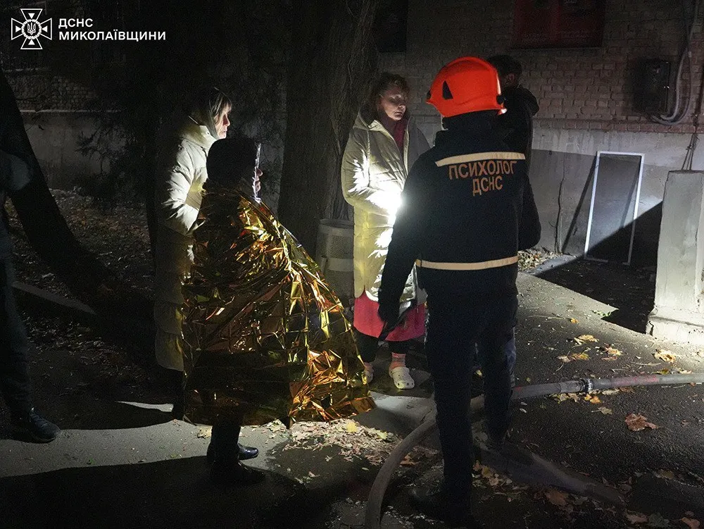 Russians attacked Mykolaiv