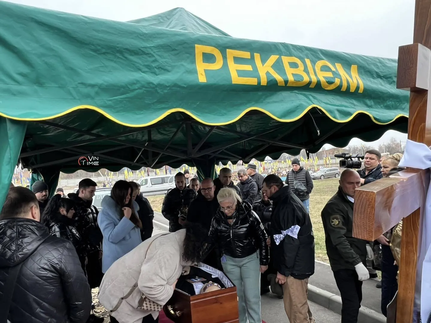 В Виннице похоронили Вячеслава Узелкова: фото с церемонии прощания